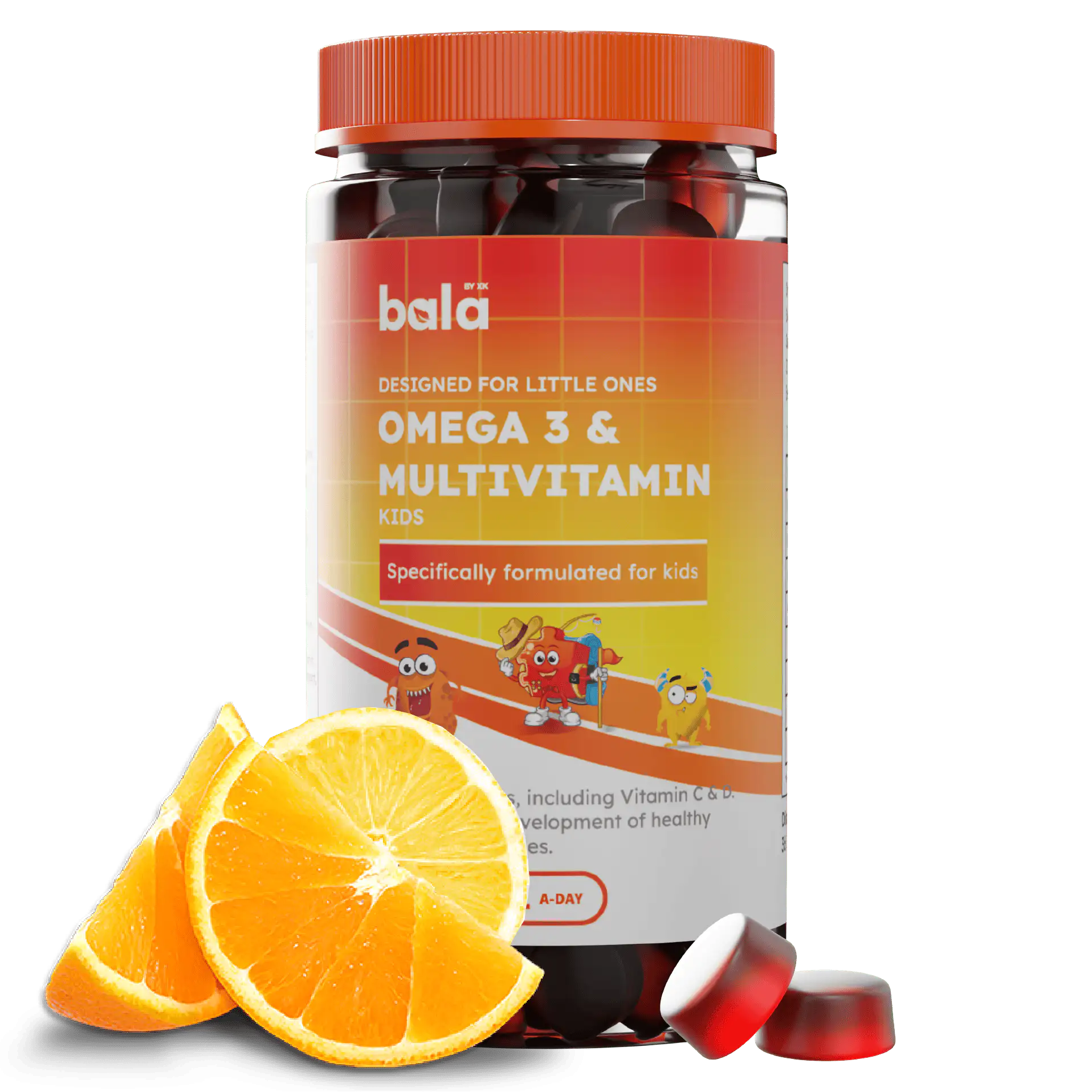 Omega 3 & Multivitamin Kids Gummies