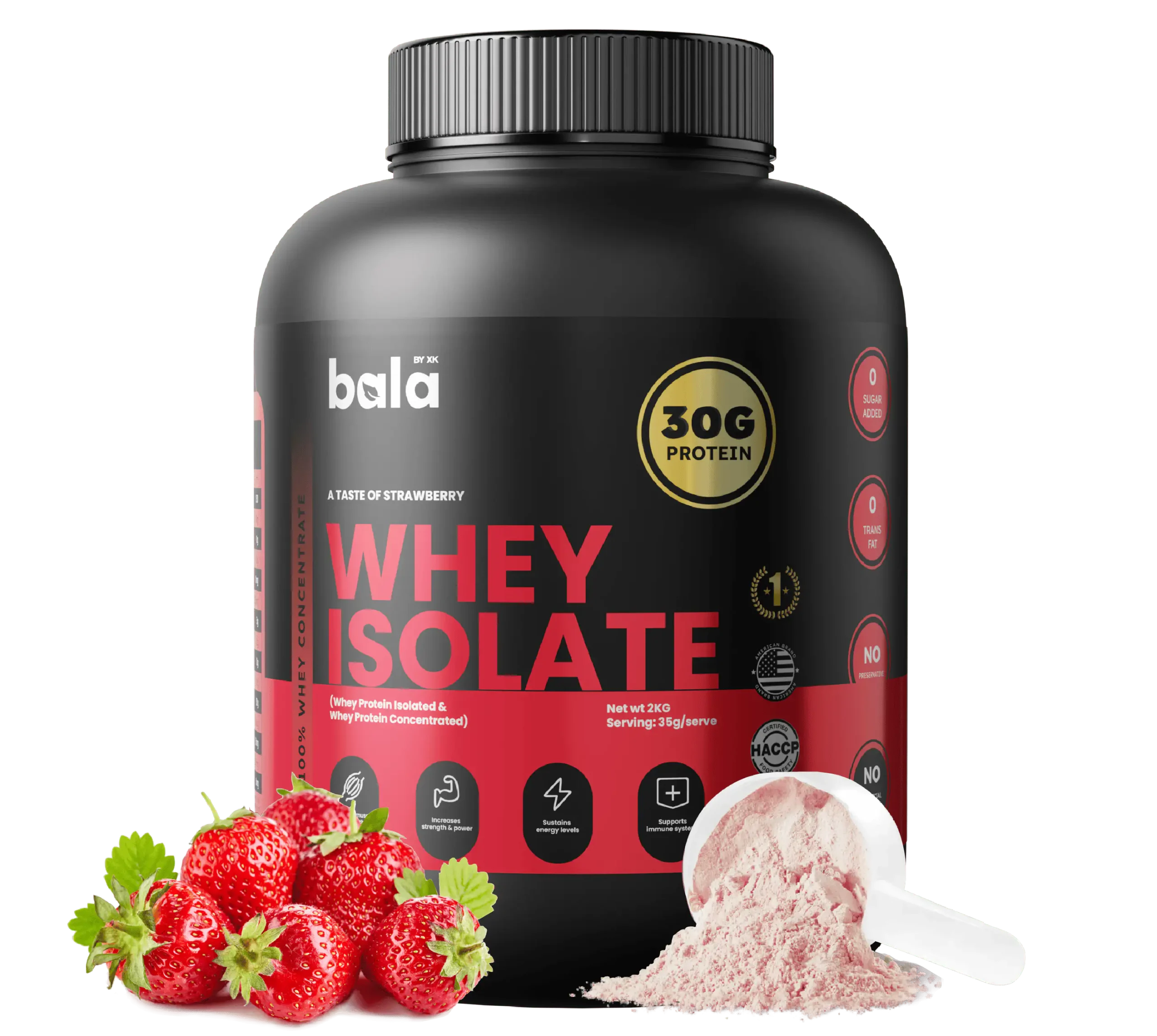Whey Isolate - Strawberry